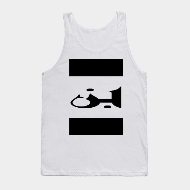 Ben in Cat/Farsi/Arabic Tank Top by coexiststudio